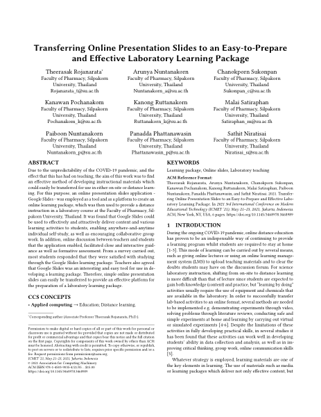 Research Publication